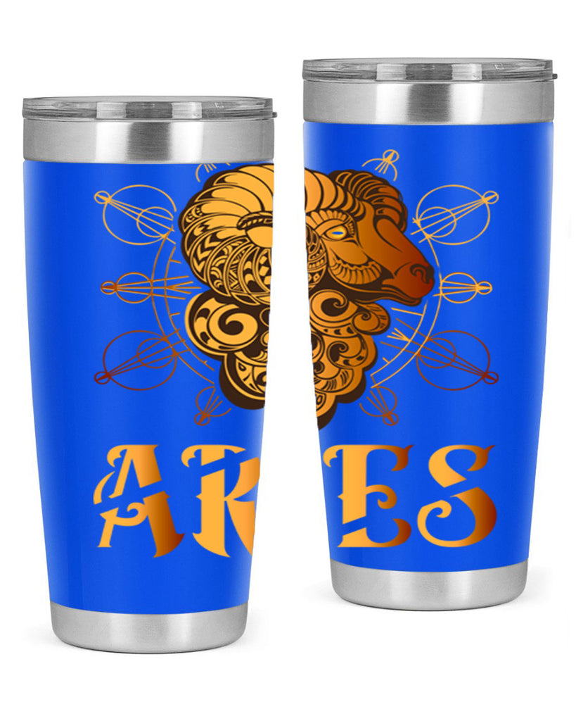 Aries 121#- zodiac- Tumbler