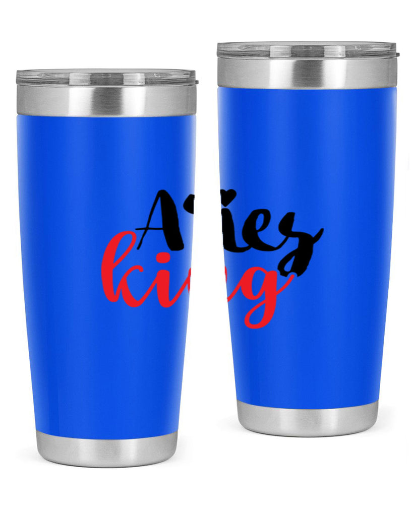 Aries king 96#- zodiac- Tumbler