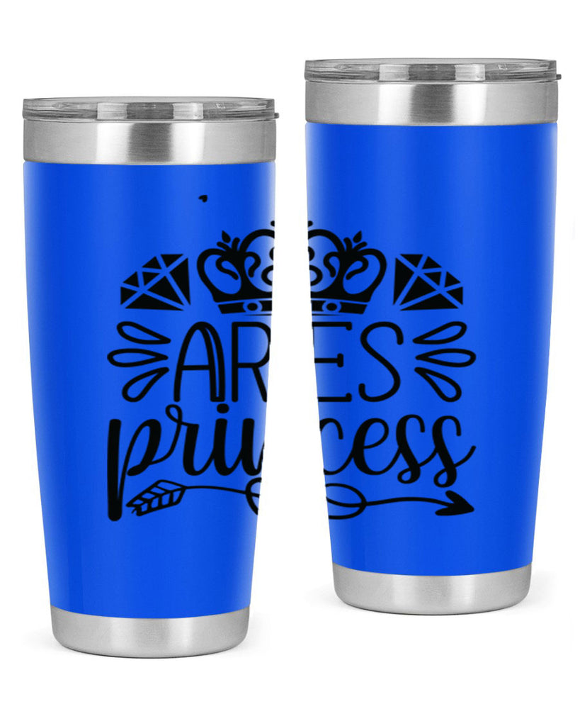 Aries princess 114#- zodiac- Tumbler