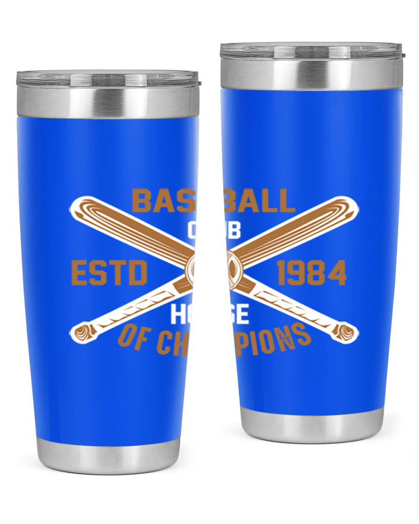 Baseball 1443#- baseball- Tumbler