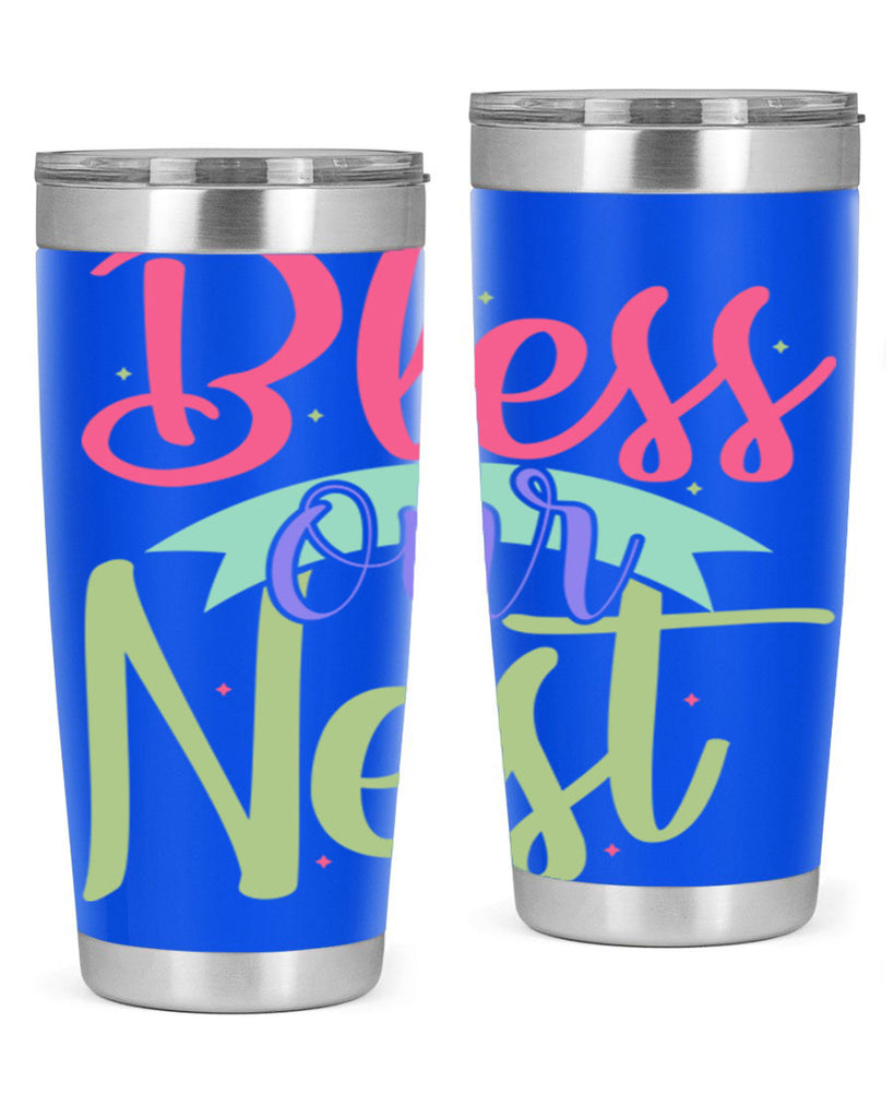 Bless our nest 49#- spring- Tumbler