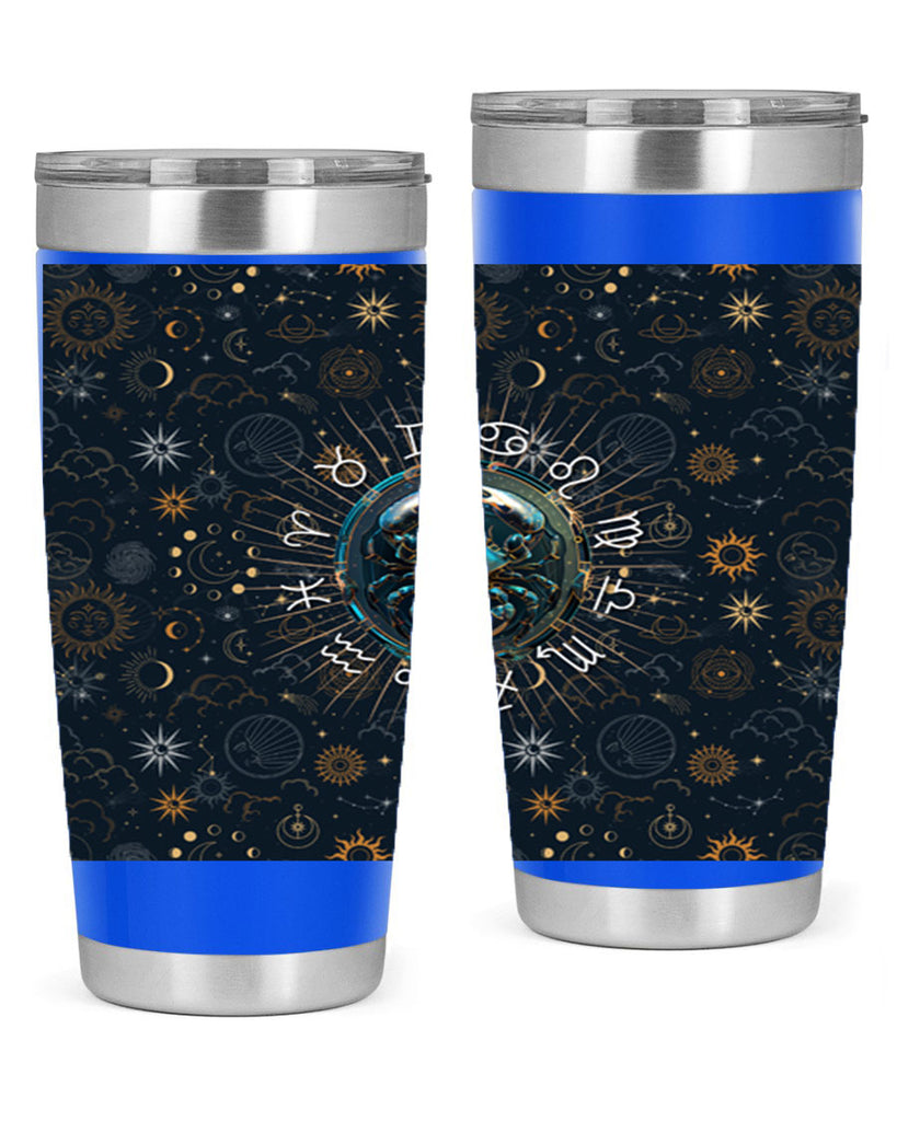 Cancer Straight 146#- zodiac- Tumbler