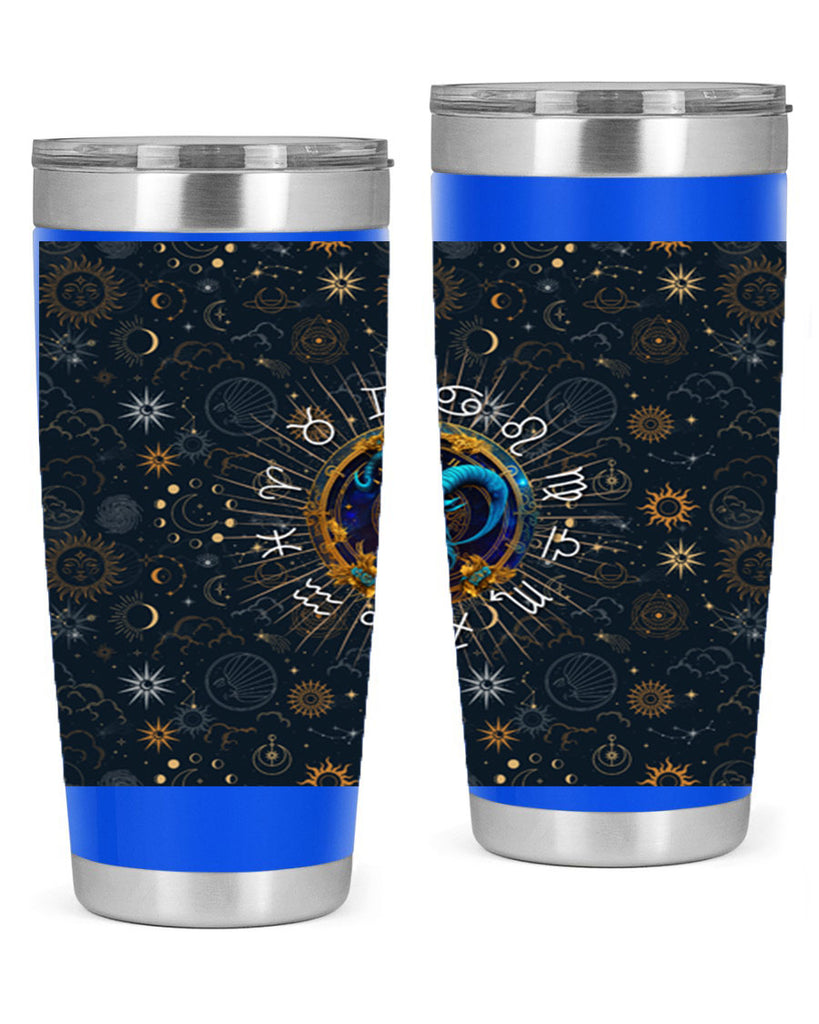 Capricorn Straight 184#- zodiac- Tumbler