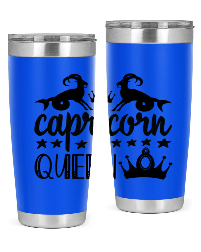 Capricorn queen 195#- zodiac- Tumbler