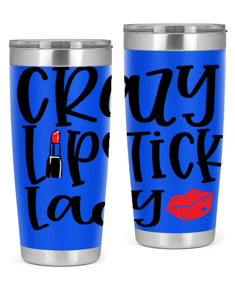 Crazy Lipstick Lady Style 240#- make up- Tumbler