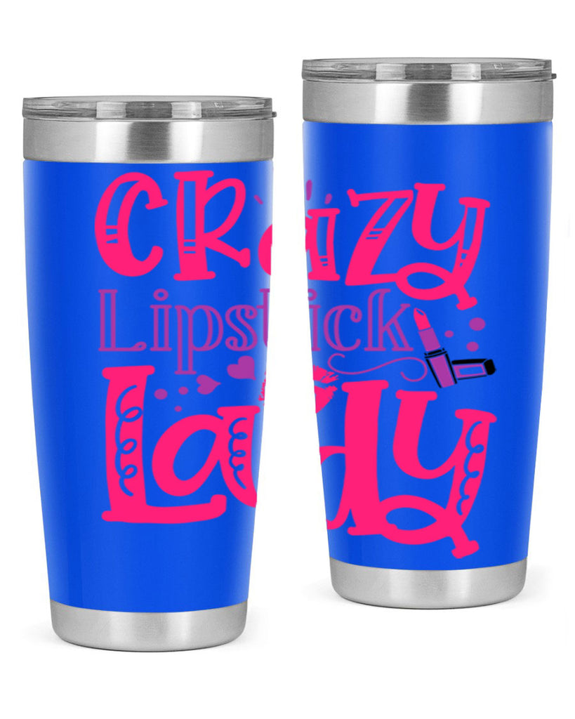 Crazy Lipstick Lady Style 241#- make up- Tumbler