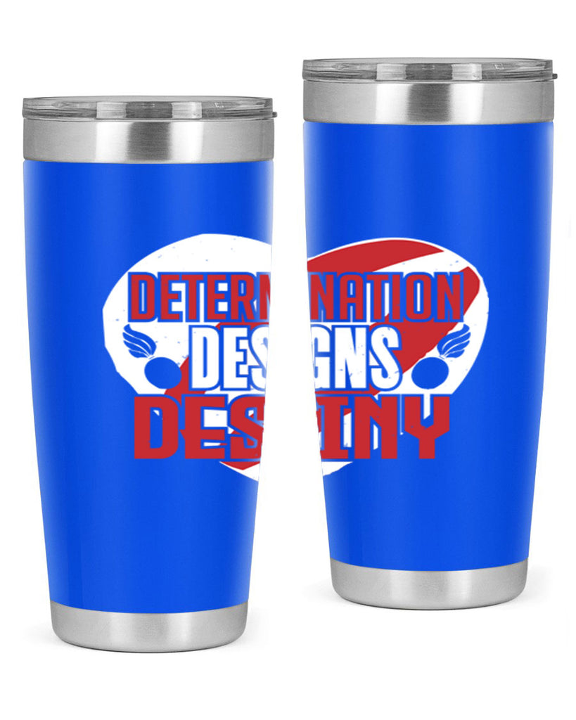 Determination designs Style 17#- Fourt Of July- Tumbler