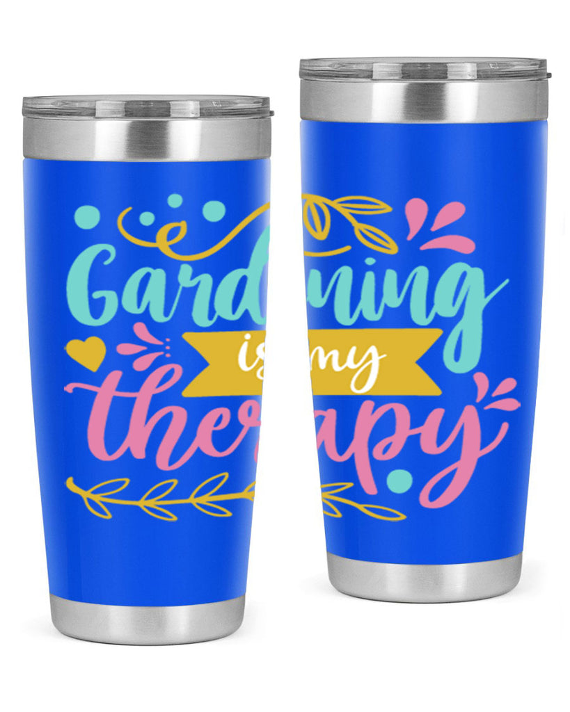 Gardening is my therapy Style 66#- summer- Tumbler