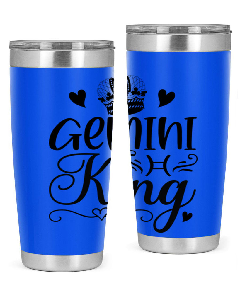 Gemini king 228#- zodiac- Tumbler
