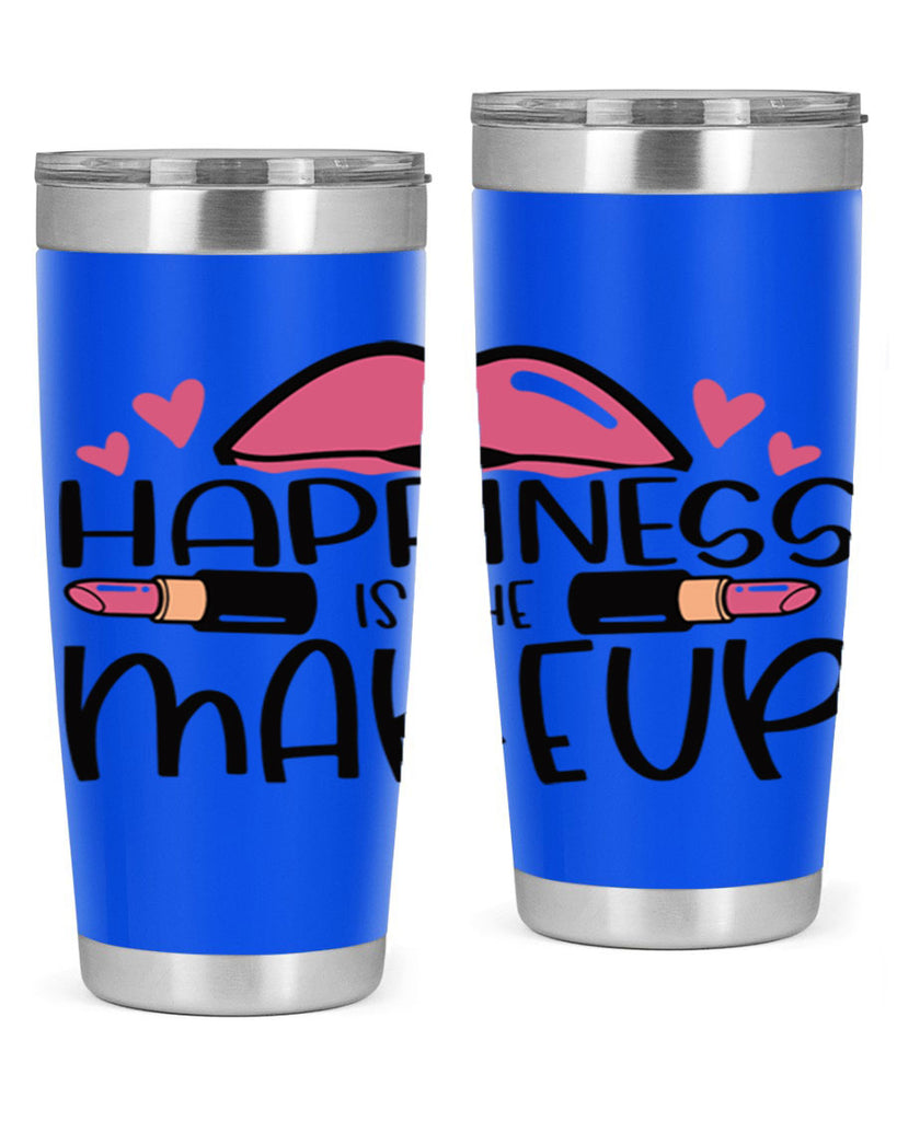 Hapiness Is The Makeup Style 95#- make up- Tumbler