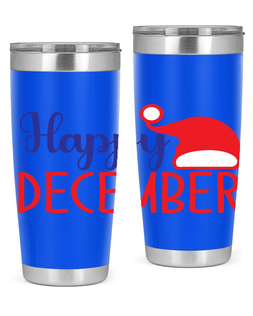 Happy December 135#- winter- Tumbler