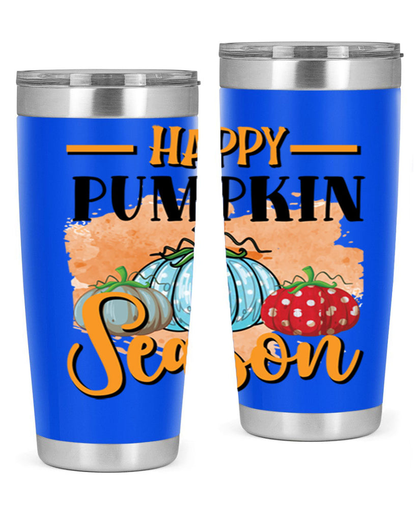 Happy pumpkin season 240#- fall- Tumbler
