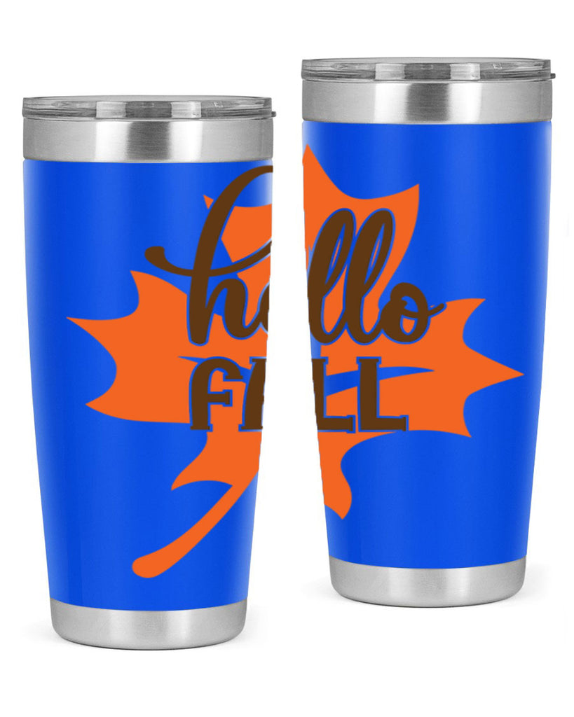 Hello Fall 273#- fall- Tumbler