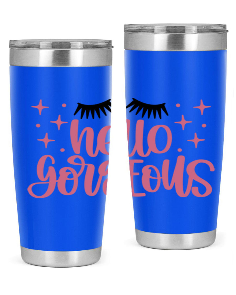 Hello Gorgeous Style 89#- make up- Tumbler