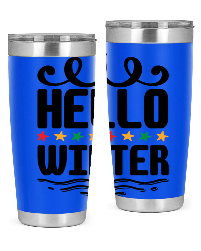 Hello Winter 185#- winter- Tumbler