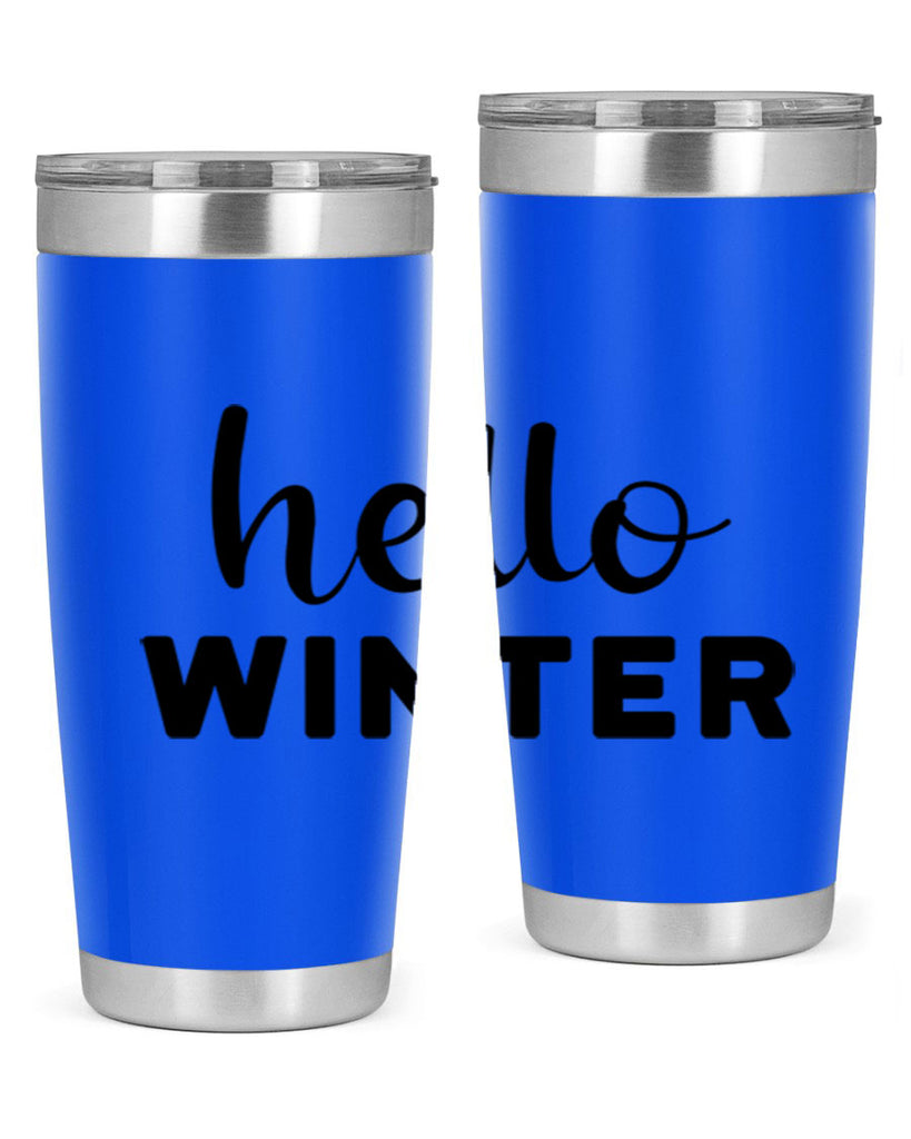 Hello Winter 186#- winter- Tumbler