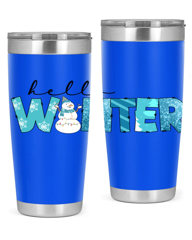 Hello Winter 188#- winter- Tumbler