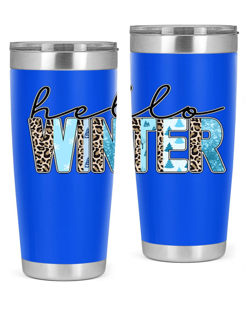 Hello Winter 189#- winter- Tumbler