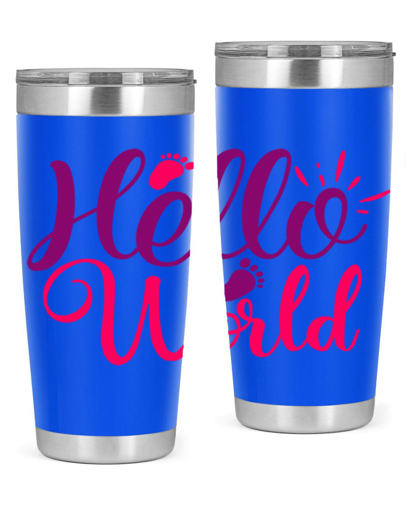Hello World Style 260#- baby- tumbler