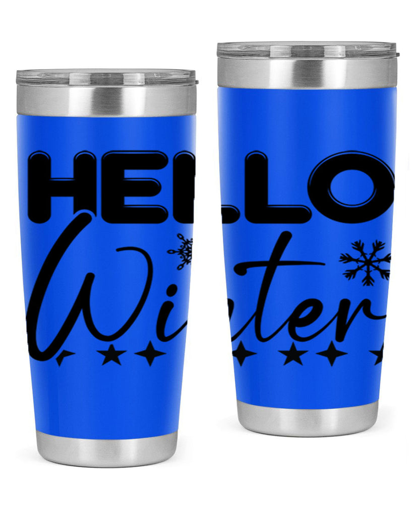 Hello winter 183#- winter- Tumbler