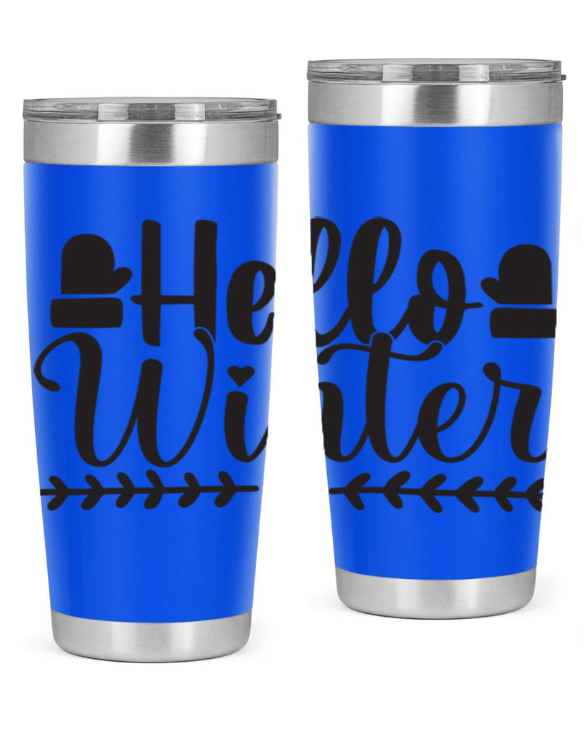 Hello winter 184#- winter- Tumbler
