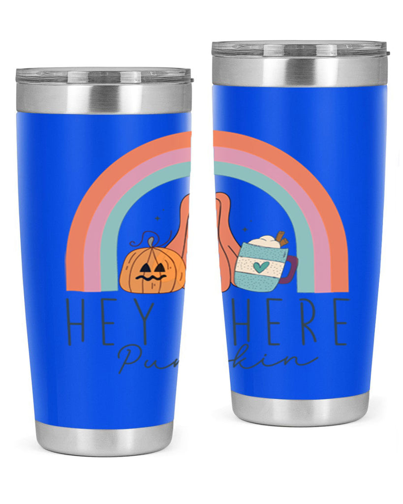 Hey There Pumpkin 309#- fall- Tumbler