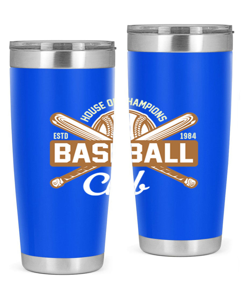 House 1178#- baseball- Tumbler