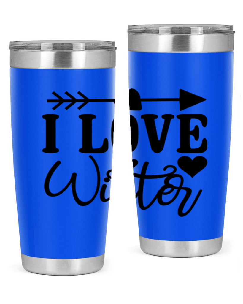 I Love Winter 227#- winter- Tumbler