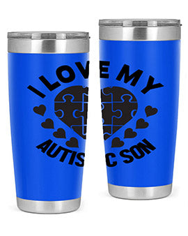 I love my Style 46#- autism- Tumbler