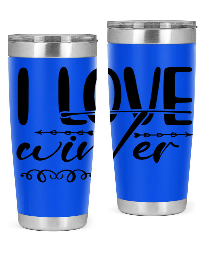 I love winter 243#- winter- Tumbler