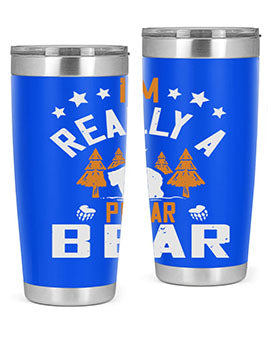 I'm really a polar bear 17#- Bears- Tumbler