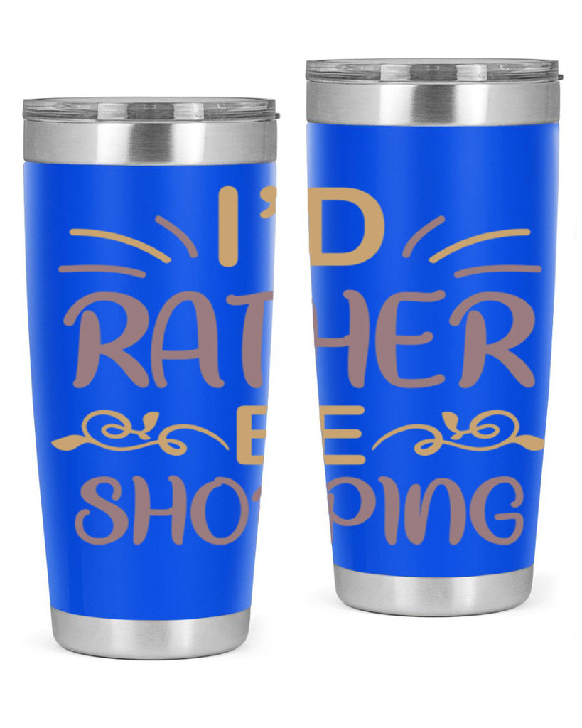 Id Rather Be Shopping 109#- fashion- Cotton Tank