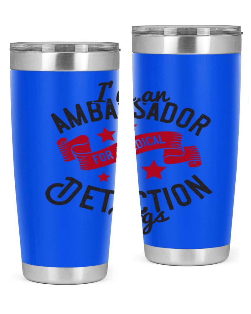 Im an ambassador for Medical Detection dogs Style 41#- medical- tumbler
