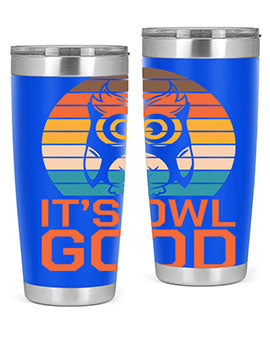 Its Owl Good Retro Owl A TurtleRabbit 10#- owl- Tumblers