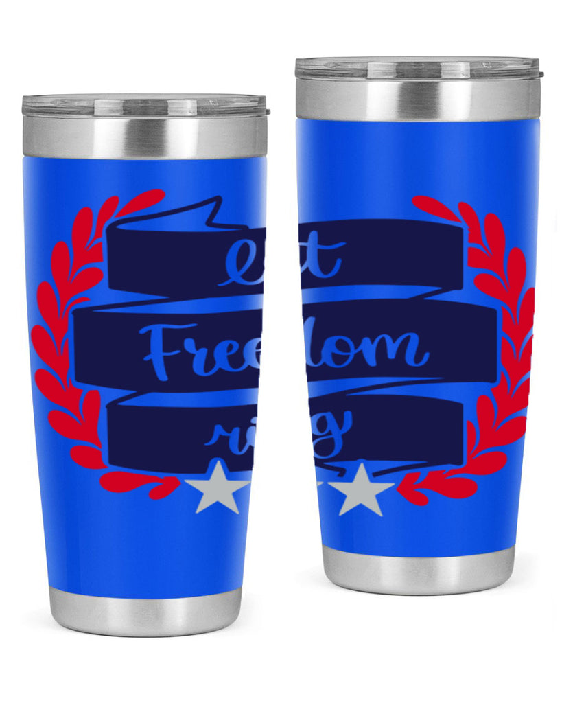 Let Freedom Ring Style 159#- Fourt Of July- Tumbler