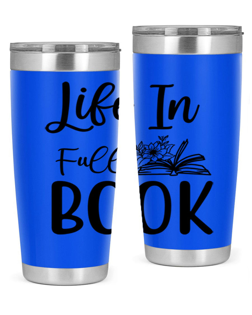 Life In Full Book 297#- spring- Tumbler