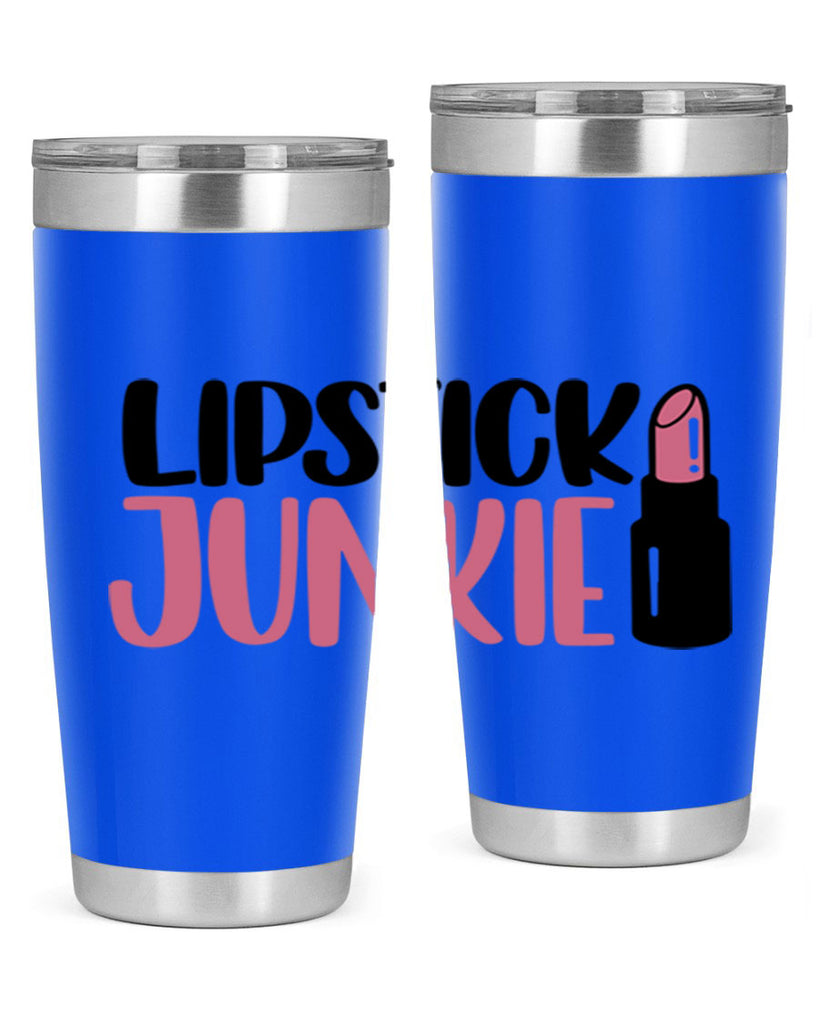Lipstick Junkie Style 56#- make up- Tumbler