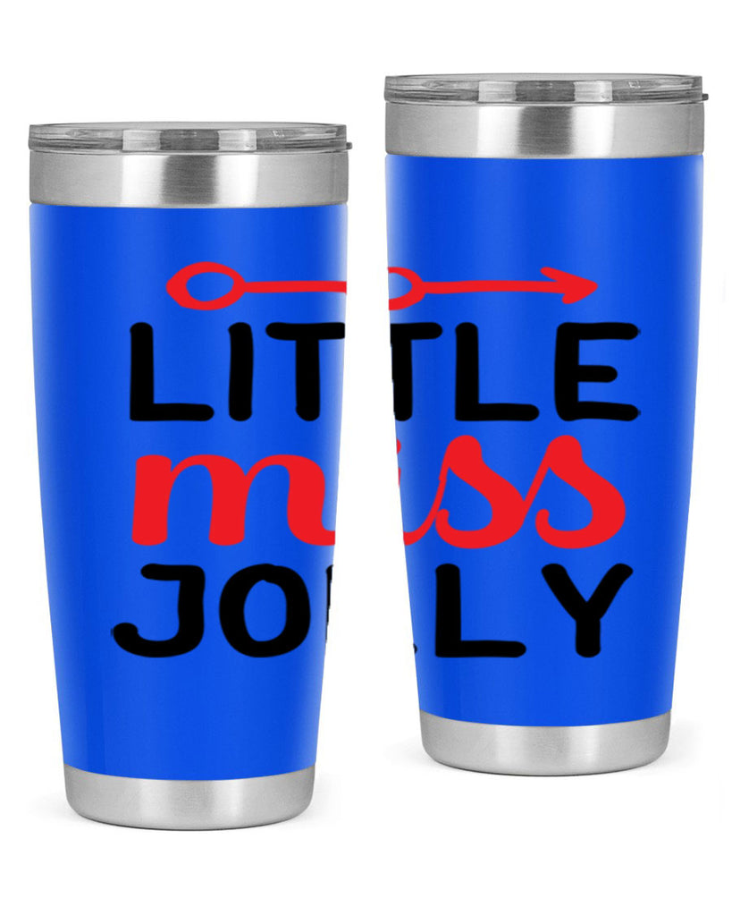 Little miss jolly 306#- winter- Tumbler