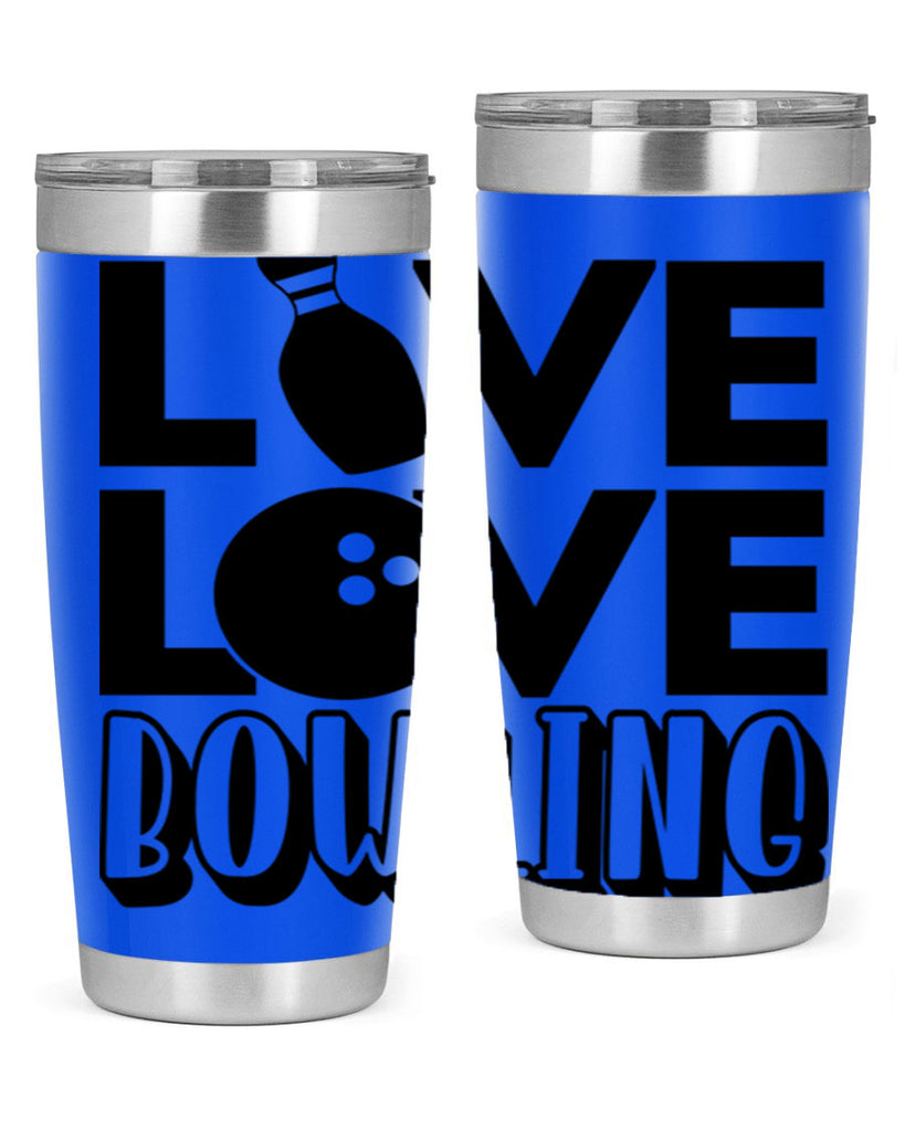 Live Love Bowling 833#- bowlig- Tumbler