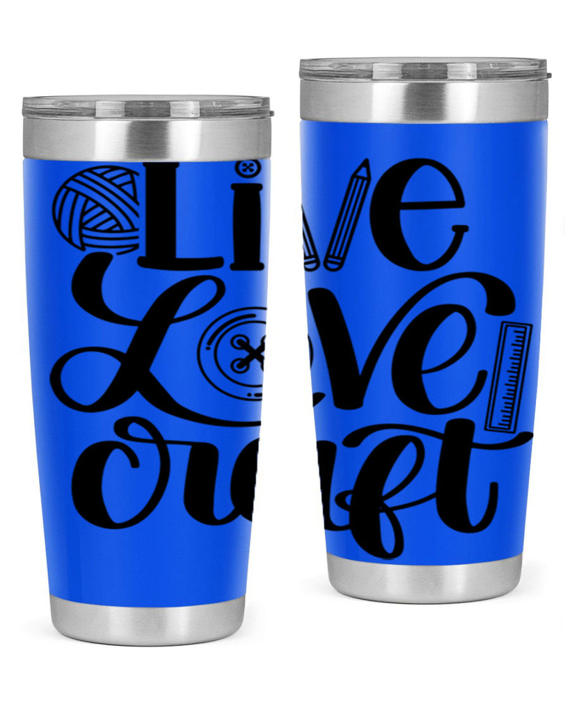 Live Love Craft 14#- crafting- Tumbler