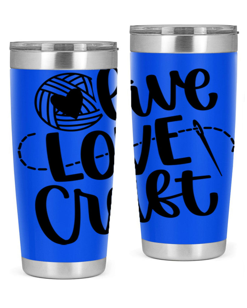 Live Love Craft 15#- crafting- Tumbler