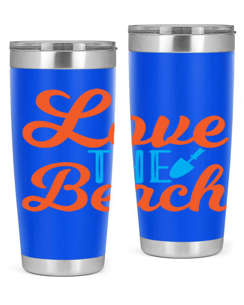 Love The Beach 306#- mermaid- Tumbler