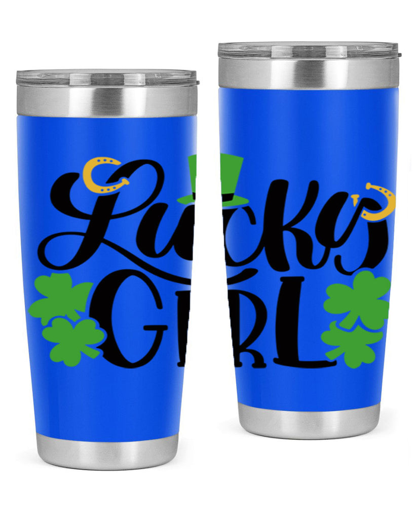 Lucky Girl Style 56#- St Patricks Day- Tumbler