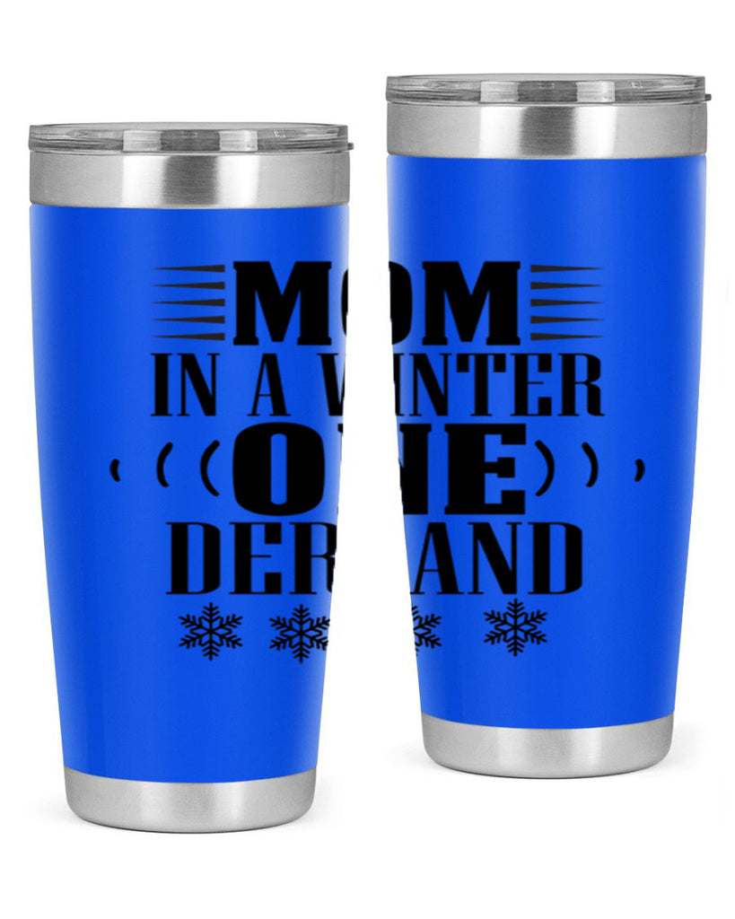 MOM IN A WINTER ONE DERLAND 322#- winter- Tumbler