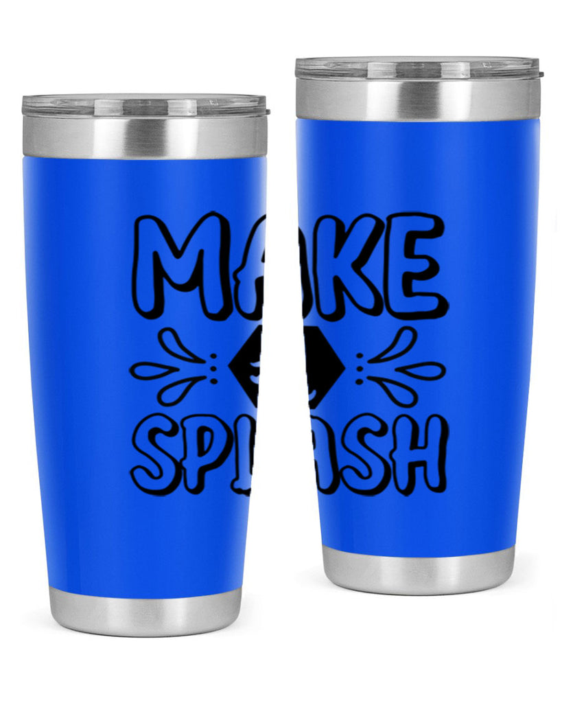 Make a splash 310#- mermaid- Tumbler