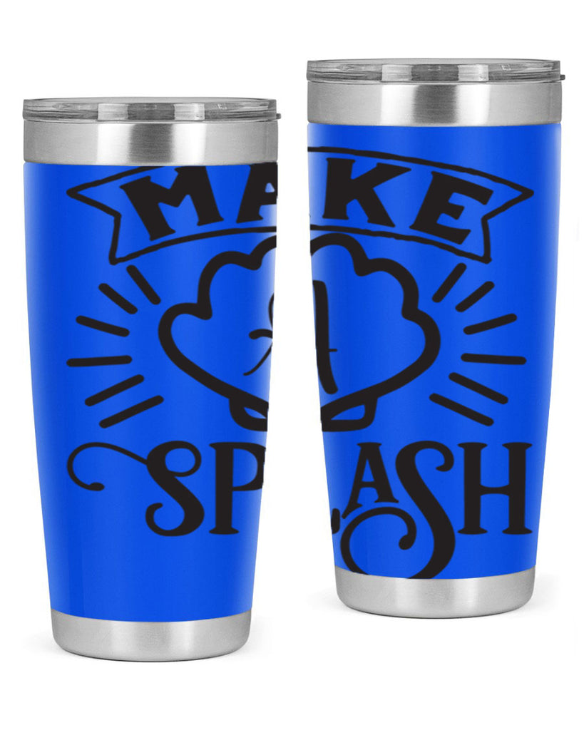 Make a splash 312#- mermaid- Tumbler