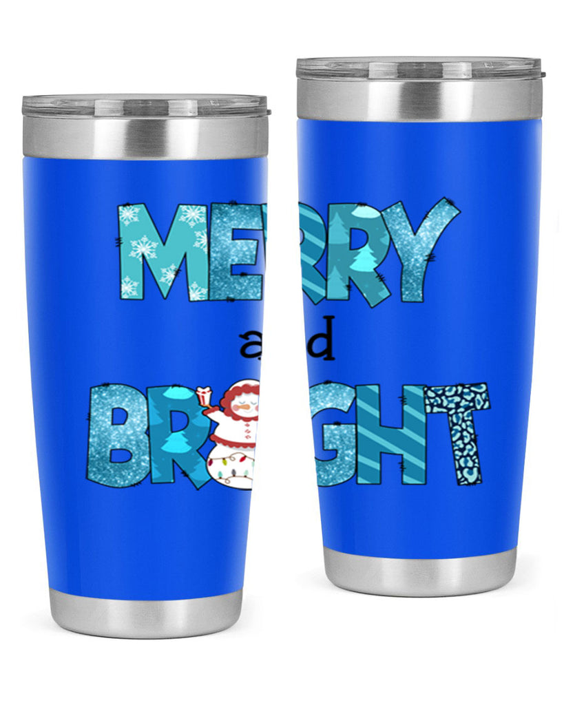Merry and Bright 321#- winter- Tumbler