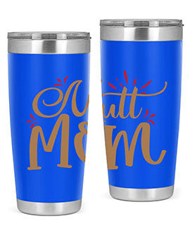 Mutt Mom Style 69#- dog- Tumbler