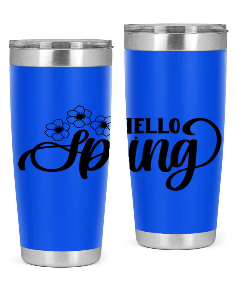 PNG_Hello Spring393#- spring- Tumbler