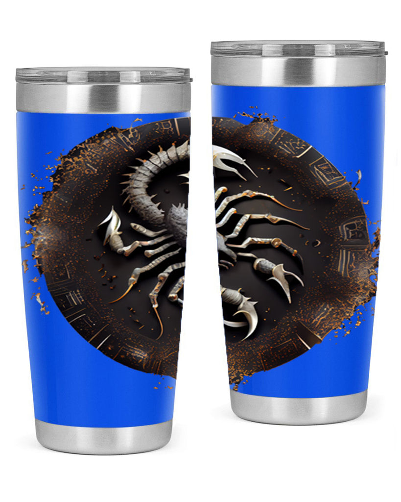 Scorpius 467#- zodiac- Tumbler
